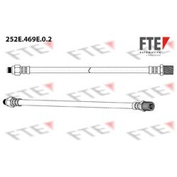 Brzdová hadica FTE 9240921