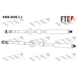 Brzdová hadica FTE 440E.469E.1.1