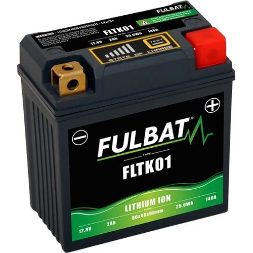 Lítiumová batéria LiFePO4 FLTK01 12V FULBAT 2Ah, 140A, 86x48x90, (pre motocykle KTM), YTX5L-BS/YTX4L-BS)