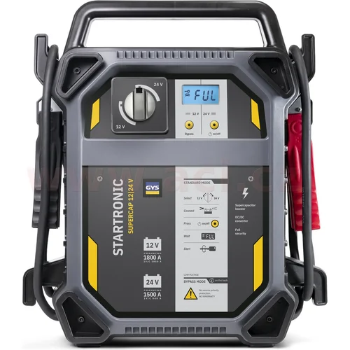 Kondenzátorový štartovací zdroj 12/24 V STARTRONIC SUPERCAP /GYS/ - obr. 1