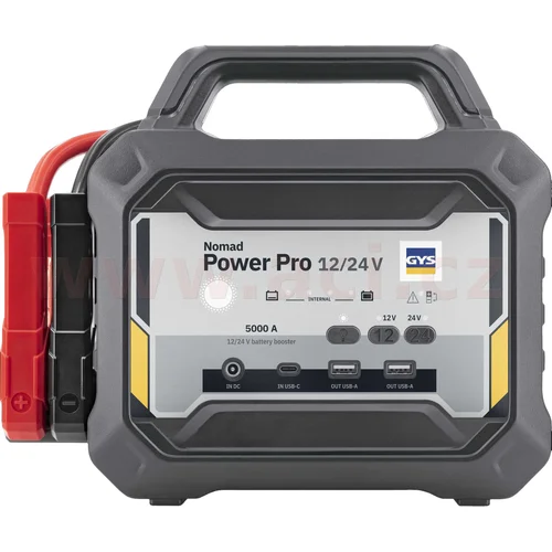 Lítiový štartovací zdroj NOMAD POWER PRO 12/24V 088566 /GYS/ - obr. 2