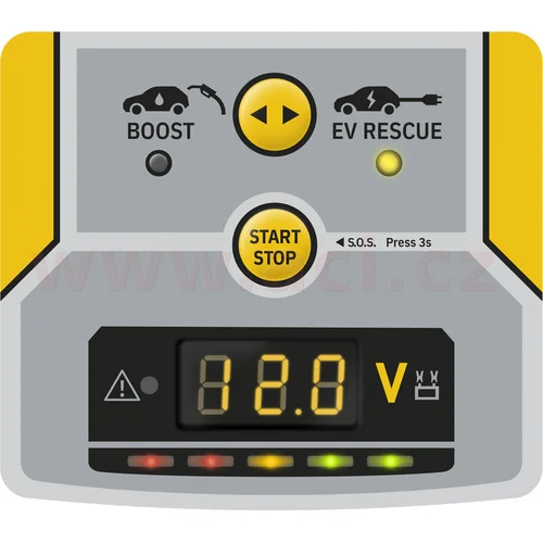Kondenzátorový štartovací zdroj GYSCAP TWIN-START (EV, 12V) DC/DC - obr. 3