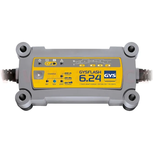 Nabíjačka GYSFLASH 6.24 GYS 029460 6/12/24 V, 15-170 Ah, 6/12 V 6 A, 24 V 4 A