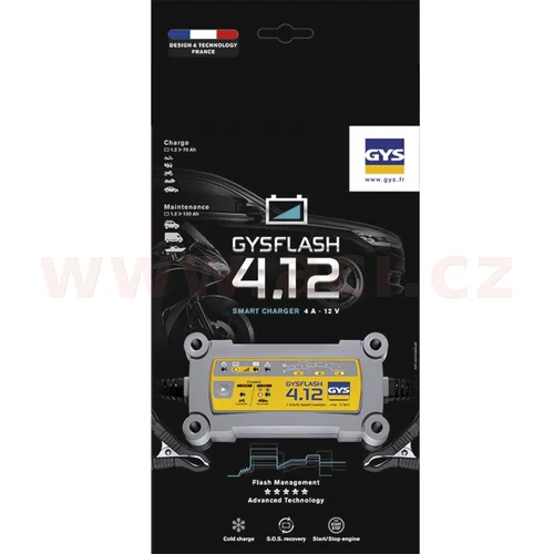 Nabíjačka GYSFLASH 4.12 12V, 1,2-90 Ah, 4 A - obr. 6
