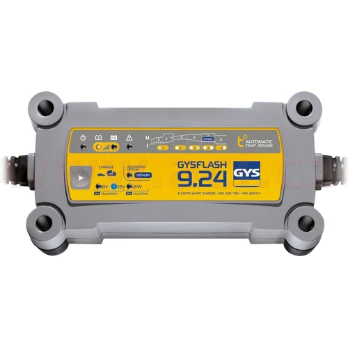 Nabíjačka GYSFLASH 9.24 GYS 029477 6/12/24 V, 15-300 Ah, 6/12 V 9 A, 24 V 6 A