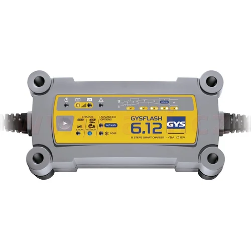 Nabíjačka GYSFLASH 6.12 s funkciou CAN-BUS 12 V GYS 029378 125 Ah, 6 A