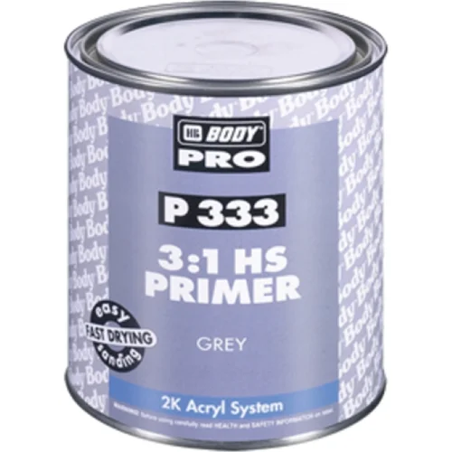 Plnič HB BODY PRIMER P333 HS 3:1 plnič šedý 3L