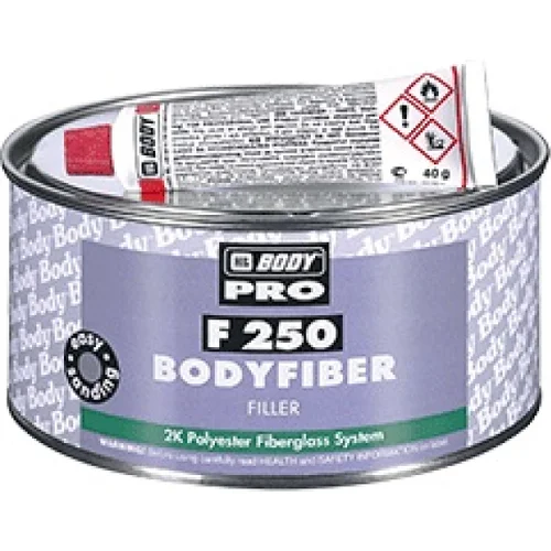 Tmel HB BODY so sklenným vláknom - fiber F250 zelený 380g