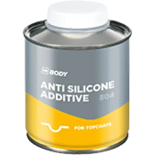 Aditívum HB BODY 804 antisilicon - zabraňuje tvorbe kráterov vo farbe alebo laku transparentný 250ml