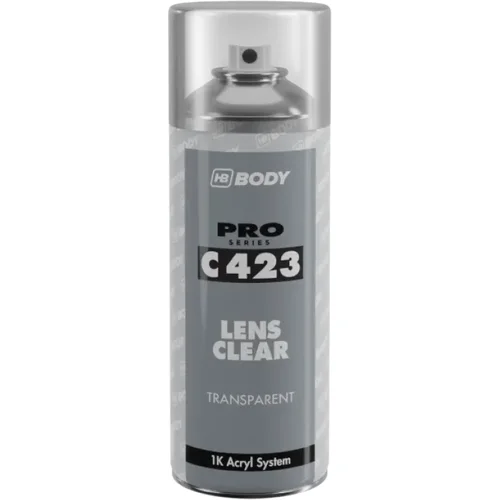 Lak HB BODY LENS CLEAR - LAK NA SVETLÁ transparentný 400ml
