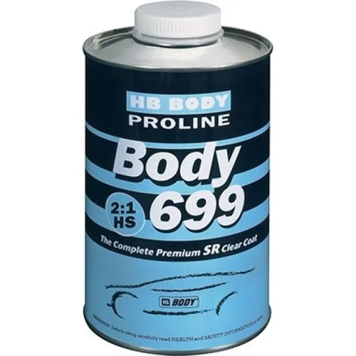 Lak HB BODY 699 Clear coat SR 2:1 akrylátový lak transparentný 0,5l