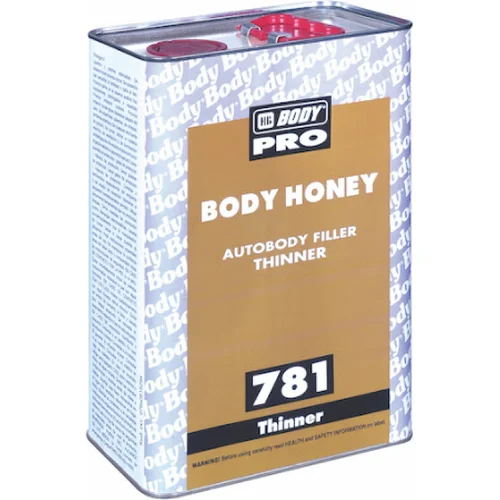 Riedidlo HB BODY 781 HONEY Riedidlo do polyesterových tmelov transparentný 0,5l