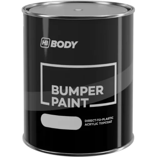 Farba na plasty HB BODY Bumper Paint šedá 1L