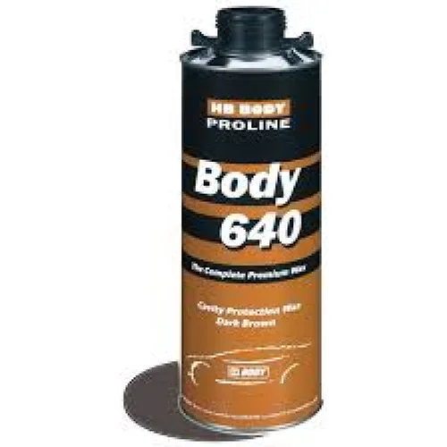 Ochrana podvozku HB BODY 640 vosk do dutin hnedý 1L