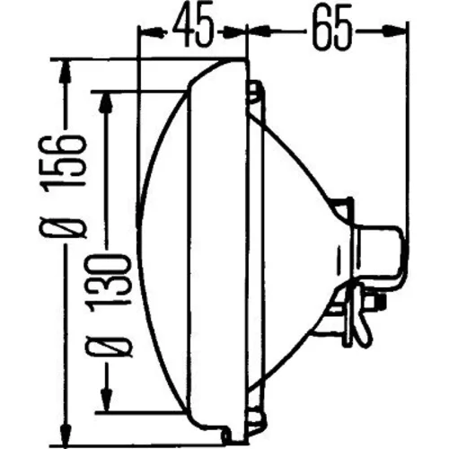 Hlavný svetlomet 1S3 001 440-001 /HELLA/ - obr. 1