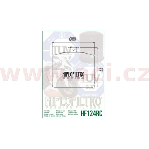 Olejový filter HIFLOFILTRO HF124RC (HIFLO FILTRO) - obr. 1