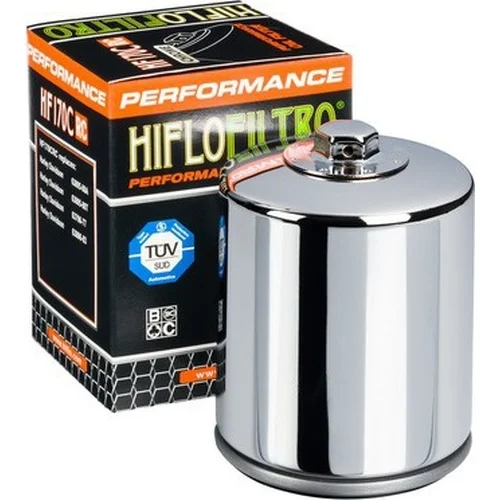 Olejový filter HIFLOFILTRO HF170CRC (chromovaný) (HIFLO FILTRO)