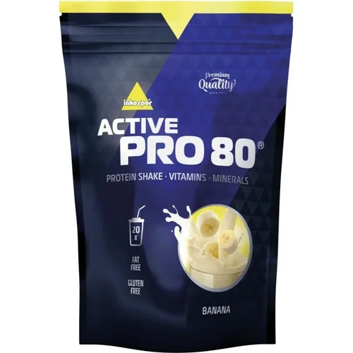 Protein ACTIVE PRO 80 / 500 g Banán (Inkospor - Nemecko)