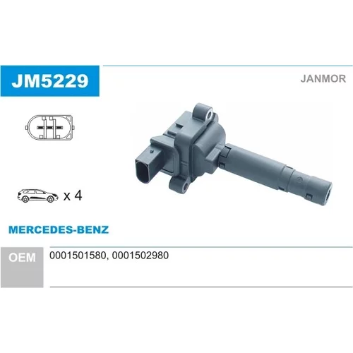 Zapaľovacia cievka JANMOR JM5229