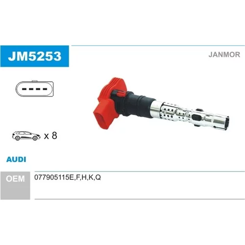 Zapaľovacia cievka JANMOR JM5253