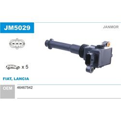 Zapaľovacia cievka JANMOR JM5029