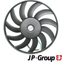 Ventilátor chladenia motora JP GROUP 1199102900