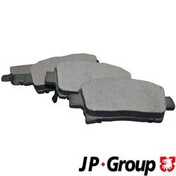 Sada brzdových platničiek kotúčovej brzdy JP GROUP 4863602210