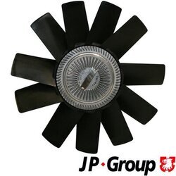 Ventilátor chladenia motora JP GROUP 1114900200