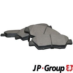 Sada brzdových platničiek kotúčovej brzdy JP GROUP 3463600210