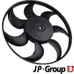 Ventilátor chladenia motora JP GROUP 1299100400