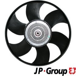 Ventilátor chladenia motora JP GROUP 1114901100