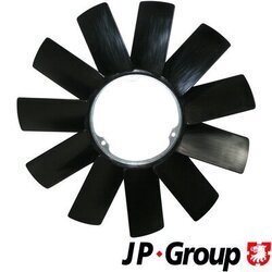 Koleso ventilátora chladenia motora JP GROUP 1414900800