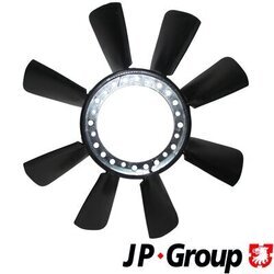 Koleso ventilátora chladenia motora JP GROUP 1114900300