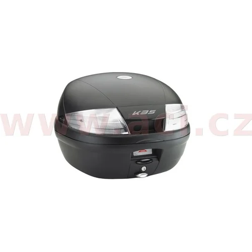 Čierna nelakovaná + dymová odrazka) K35NT2 K35NT MONOLOCK topcase, (35L /KAPPA/ - obr. 1