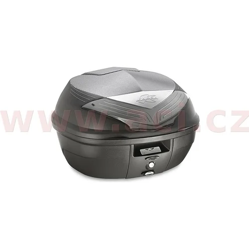 Čierna nelakovaná + dymová odrazka) K355NT MONOLOCK topcase, (35L /KAPPA/ - obr. 1