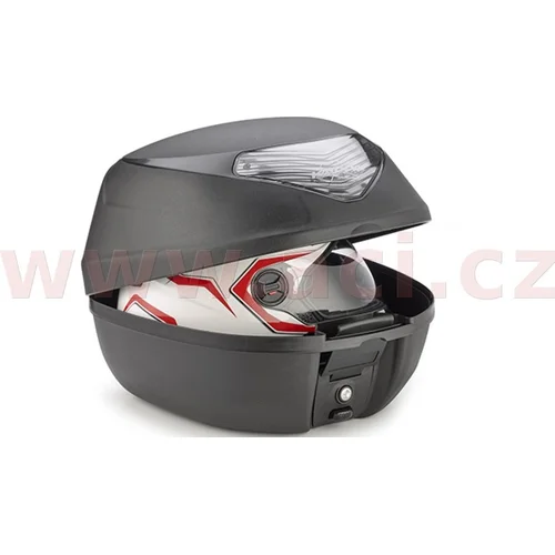 Číry odraz MONOLOCK TopCase, 29 l, (čierny, vč. plotne a univerzálnej mont. sady) /KAPPA/ - obr. 1