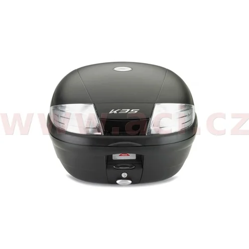 Čierna nelakovaná + dymová odrazka) K35NT2 K35NT MONOLOCK topcase, (35L /KAPPA/ - obr. 3