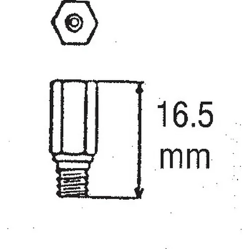 Hlavná dýza 99101-357 veľkosť 185 D300CRB51062 /KEIHIN/ - obr. 1