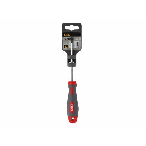 Skrutkovač Torx s dierkou S2, magnetický, predĺžený, TTa30x200mm, S2, /KITO/ - obr. 1