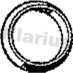 Tesniaci krúžok pre výfuk. trubku KLARIUS 410288
