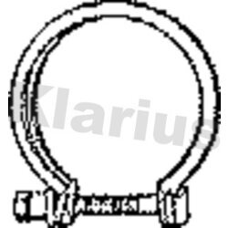 Spojka trubiek výfukového systému KLARIUS 430282