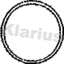 Tesnenie výfukovej trubky KLARIUS 410420