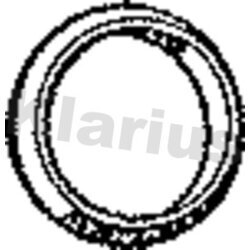 Tesniaci krúžok pre výfuk. trubku KLARIUS 410140