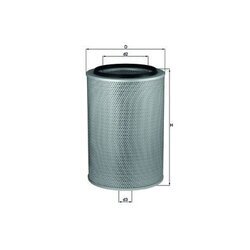 Vzduchový filter KNECHT LX 674