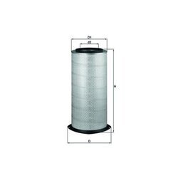 Vzduchový filter KNECHT LX 1699