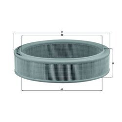 Vzduchový filter KNECHT LX 853