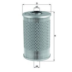 Palivový filter KNECHT KX 37 - obr. 1