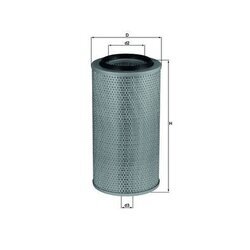 Vzduchový filter KNECHT LX 265