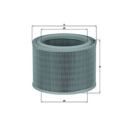 Vzduchový filter KNECHT LX 486