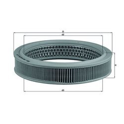 Vzduchový filter KNECHT LX 298